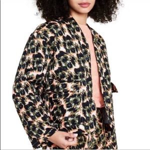 rachel comey target animal print quilted jacket